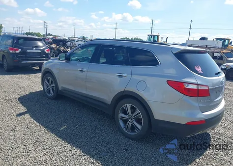 2013 Hyundai Santa Fe Limited from USA, damaged, VIN KM8SRDHF7DU031710